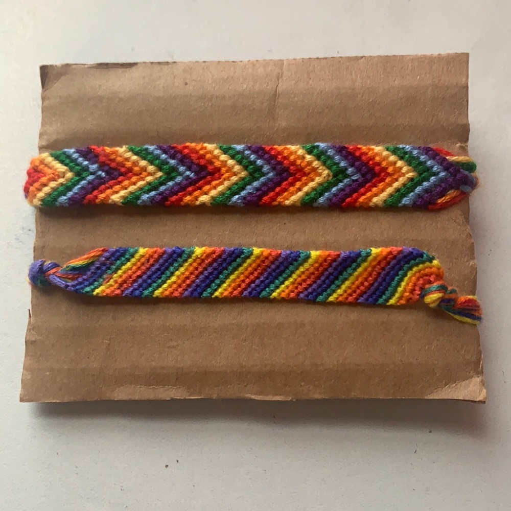 RAINBOW Homemade Friendship Bracelets Pack!🌈